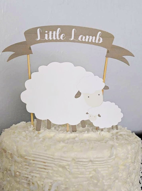 lamb baby shower