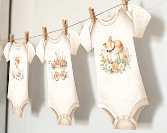 Fall Little Pumpkin baby girl clothes banner