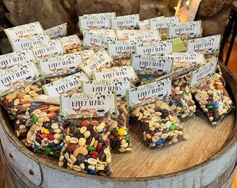 Woodland Trail Mix Treat Bag Toppers and Bags Set of 12 - Etsy Israel