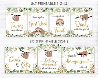 Sloth Baby Shower - Etsy
