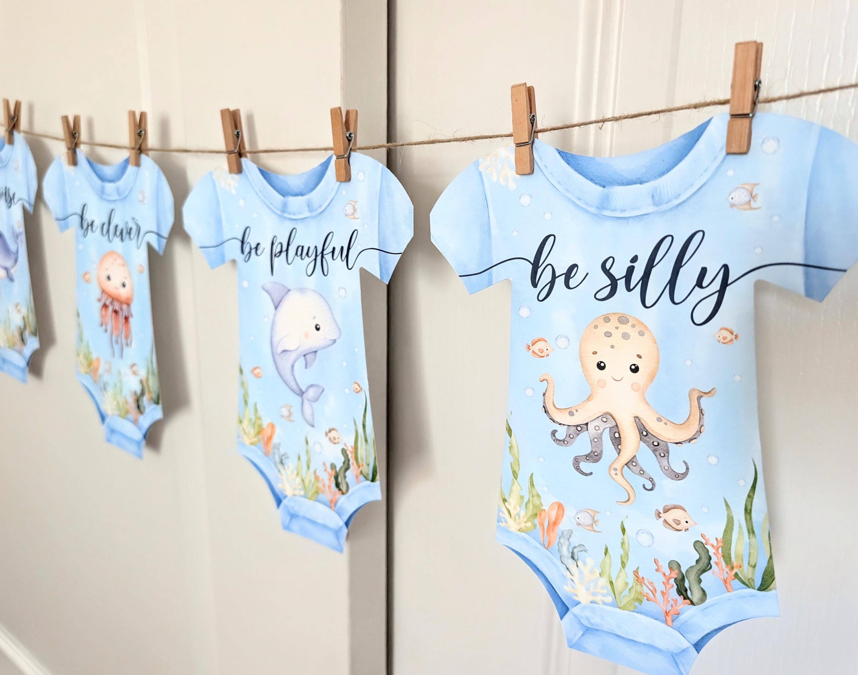 Sea You Soon Baby Shower Banner, Baby Bodysuit Ocean Theme Party - Etsy