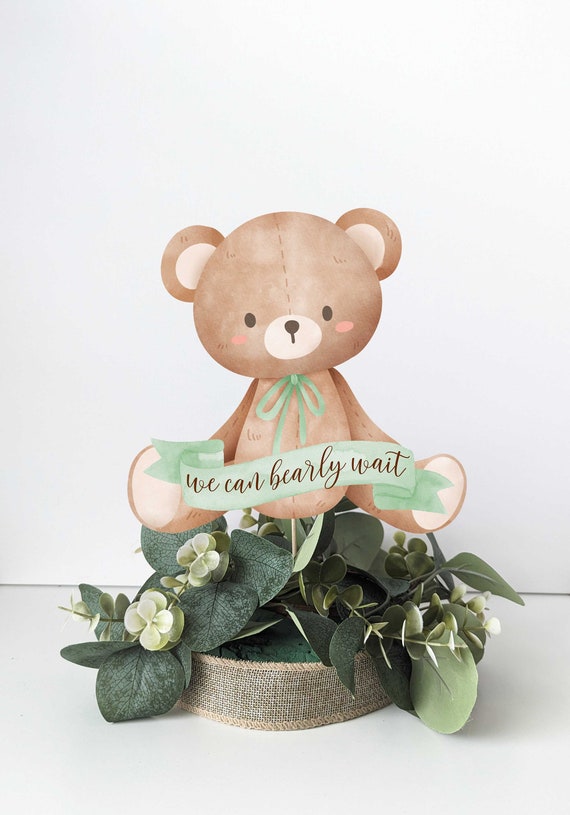 Centros De Mesa Para Baby Shower Con Zapatos