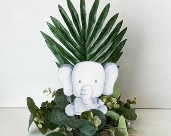 Baby Jungle Baby Shower Centerpiece, Jungle Baby Shower decorations, Baby shower centerpieces, baby shower decorations, centerpiece HM952