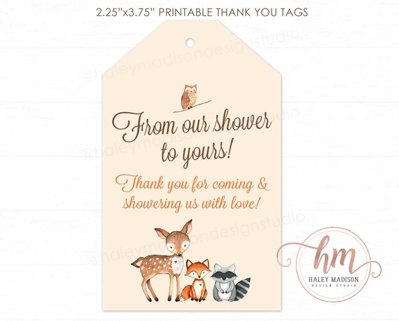 from our shower to yours tags