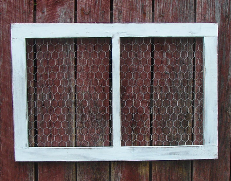 chicken wire frame 30 x 20 farm house frame chicken wire window frame