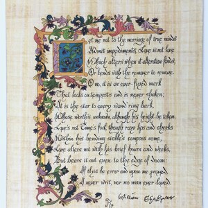 Sonnet 116 Shakespeare Quote Giclee Fine Art Print - Etsy