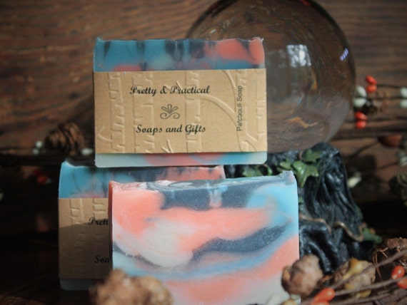 Pathcouli Soap~handmade soap, patchouli essential oil soap,natural soap, responsibly sourced palm oils,shea butter