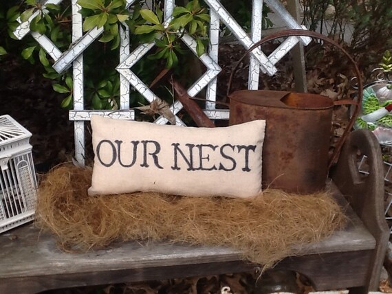 Our Nest Handmade Pillow Wonderful Wedding Gift Home Decor