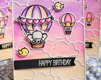 Up Up and Away! Birthday Card