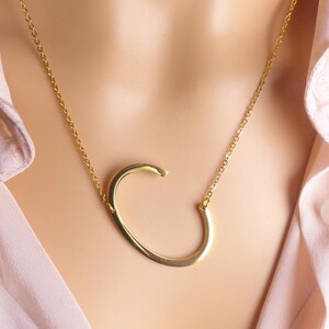 C necklace gold clearance