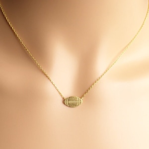 Football necklace, football mom necklace, gift for football fan, Mother&#39;s Day Gifts, game day glam necklace