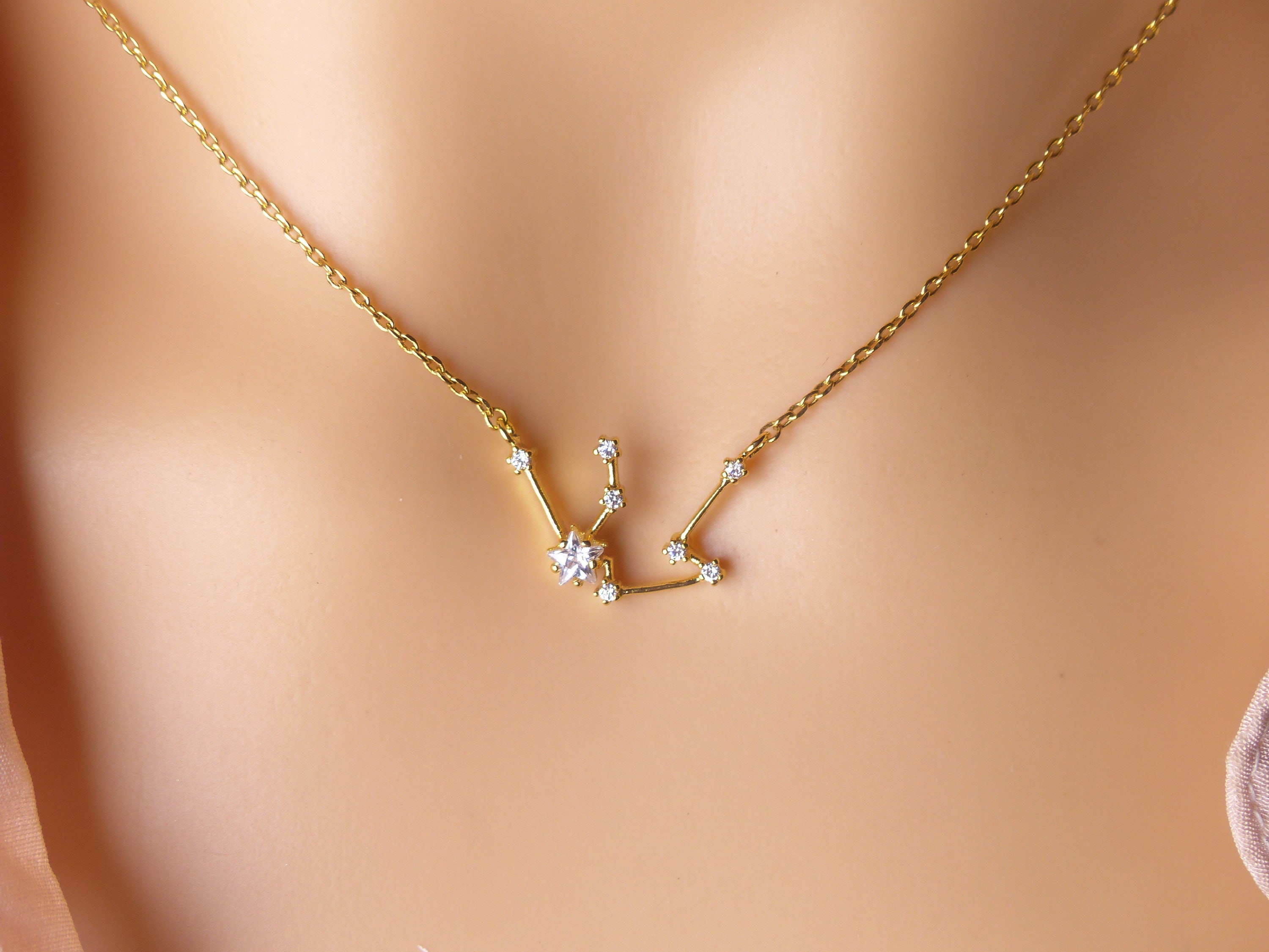 Topaz Necklace Sunflower White Topaz Sunflower Crystal Necklace Sagittarius Star Sign Rose Gold Plated Silver 925 Pendant