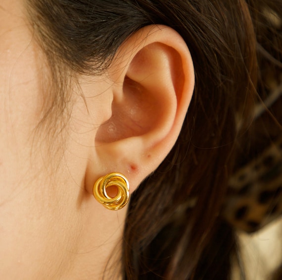 Orecchini Con Nodo D'amore - Italia - Foto 4