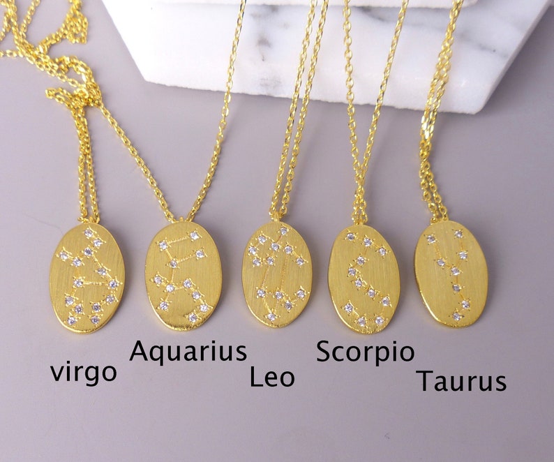 High quality Zodiac necklace,Constellation Necklace,Constellation Jewelry,Gift idea,zodiac celestial jewelry,zodiac gifts,astrology necklace