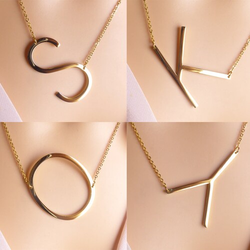 Personalized Large Sideways Initial 