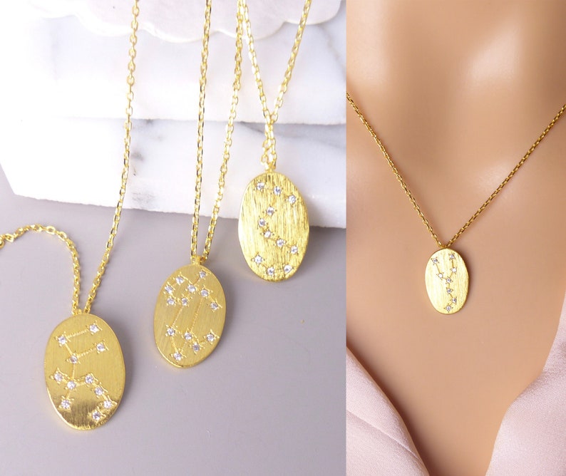High quality Zodiac necklace,Constellation Necklace,Constellation Jewelry,Gift idea,zodiac celestial jewelry,zodiac gifts,astrology necklace