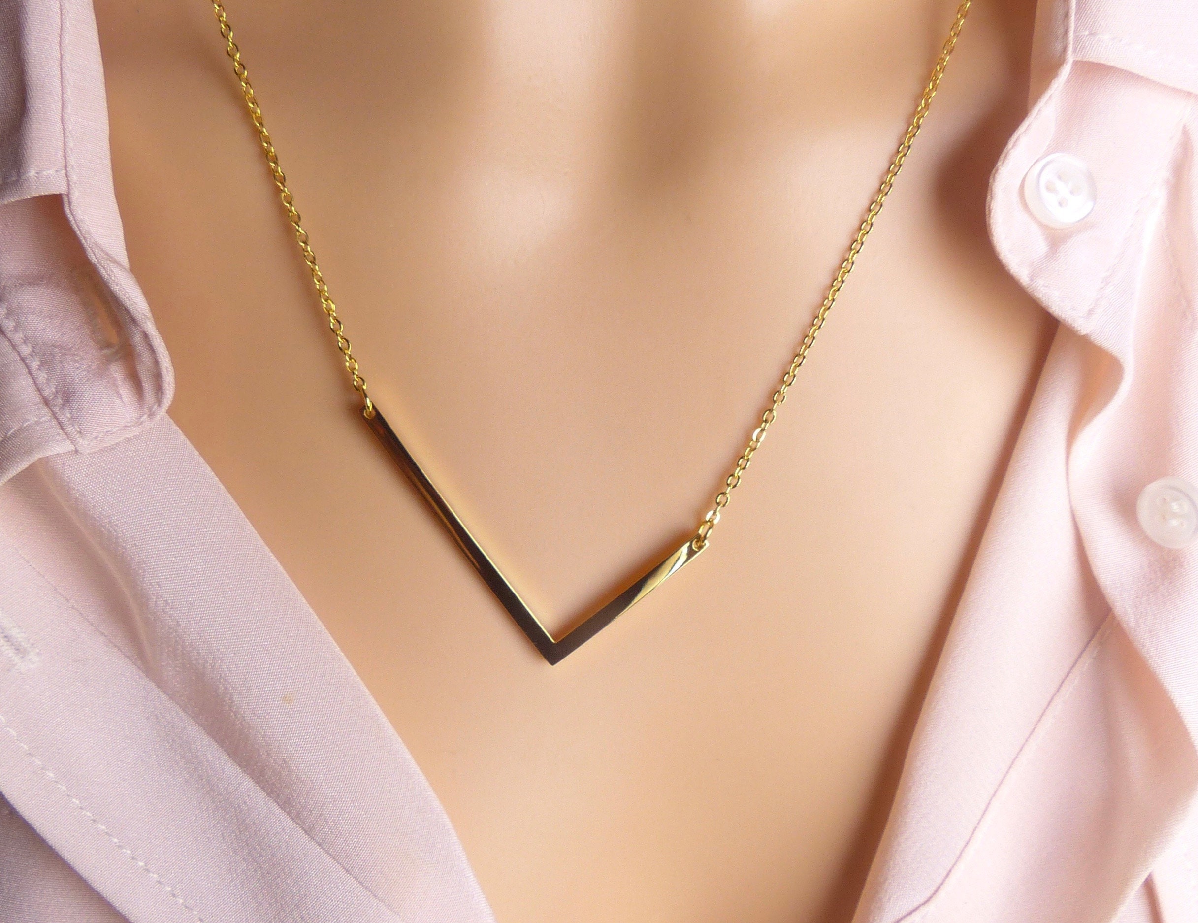 Diamond Initial Necklace and Pendant | Gold Presidents