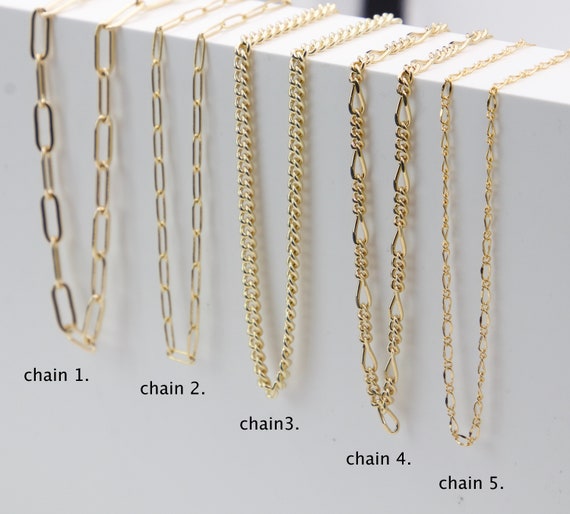 10 Gold chain links ideas  chain, chains jewelry, gold chains
