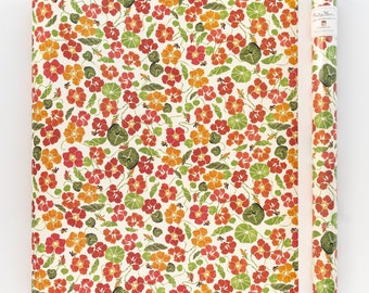 Wrapping Paper : 3 rolls (6 sheets) NASTURTIUM