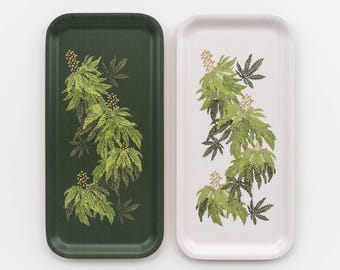 Birch Wood Trays – CANNABIS