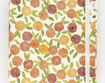 Wrapping Paper : 3 rolls (6 sheets) ZINNIA