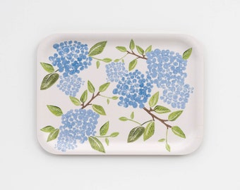 Birch Wood Trays – HYDRANGEA (medium)
