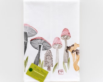 Flour Sack Towel – MUSHROOMS