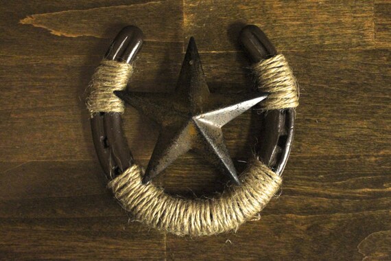 Décoration murale fer à cheval avec étoile | Etsy