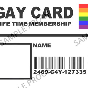 Carte gay PDF & Image haute qualité SVG - téléchargement immédiat