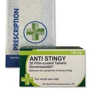 Anti Stingy Novelty Joke Pill Tablet Box - Fun Rude Xmas/Birthday Gift - Funny Prank Present