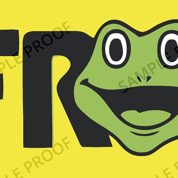 FROGGY 101 PDF & SVG High Quality Image - Instant Download - The Office