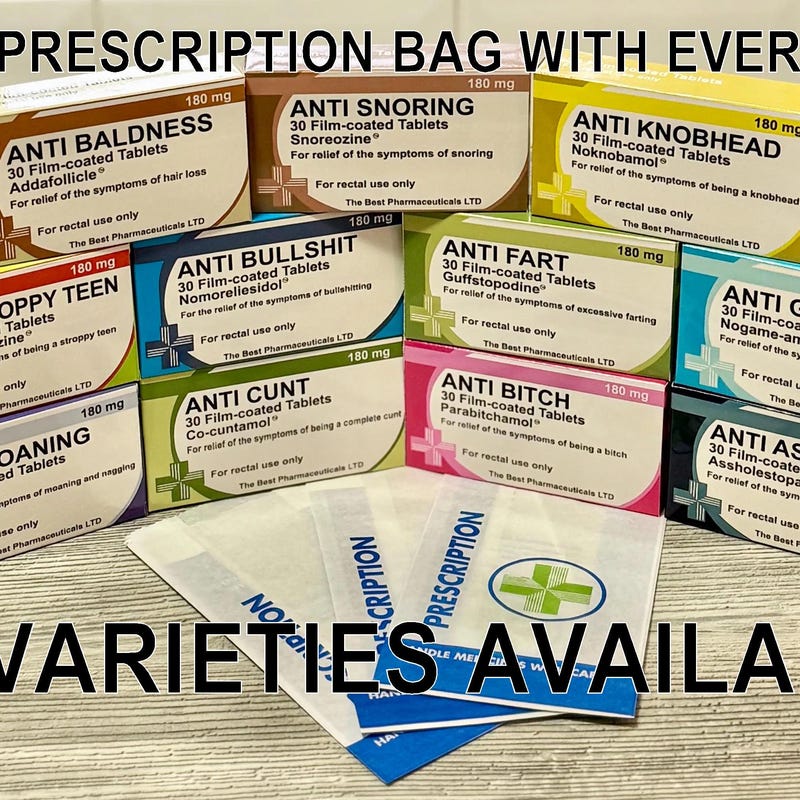 Gag Medicine Boxes - Etsy