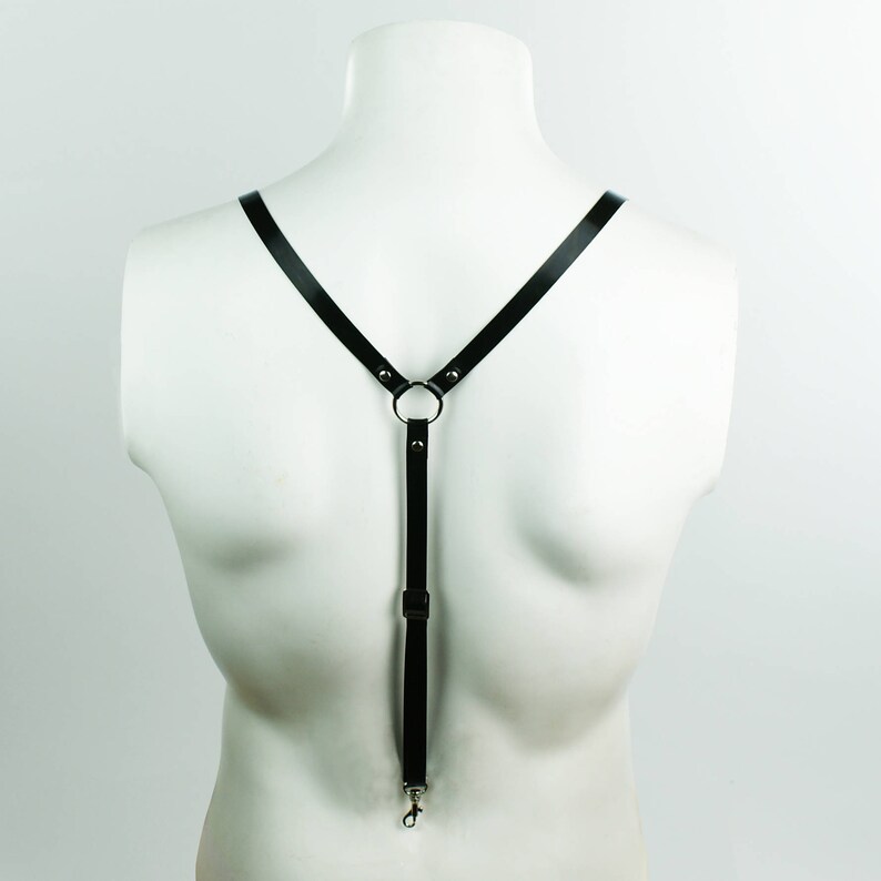 Slim Latex Braces Suspenders Etsy