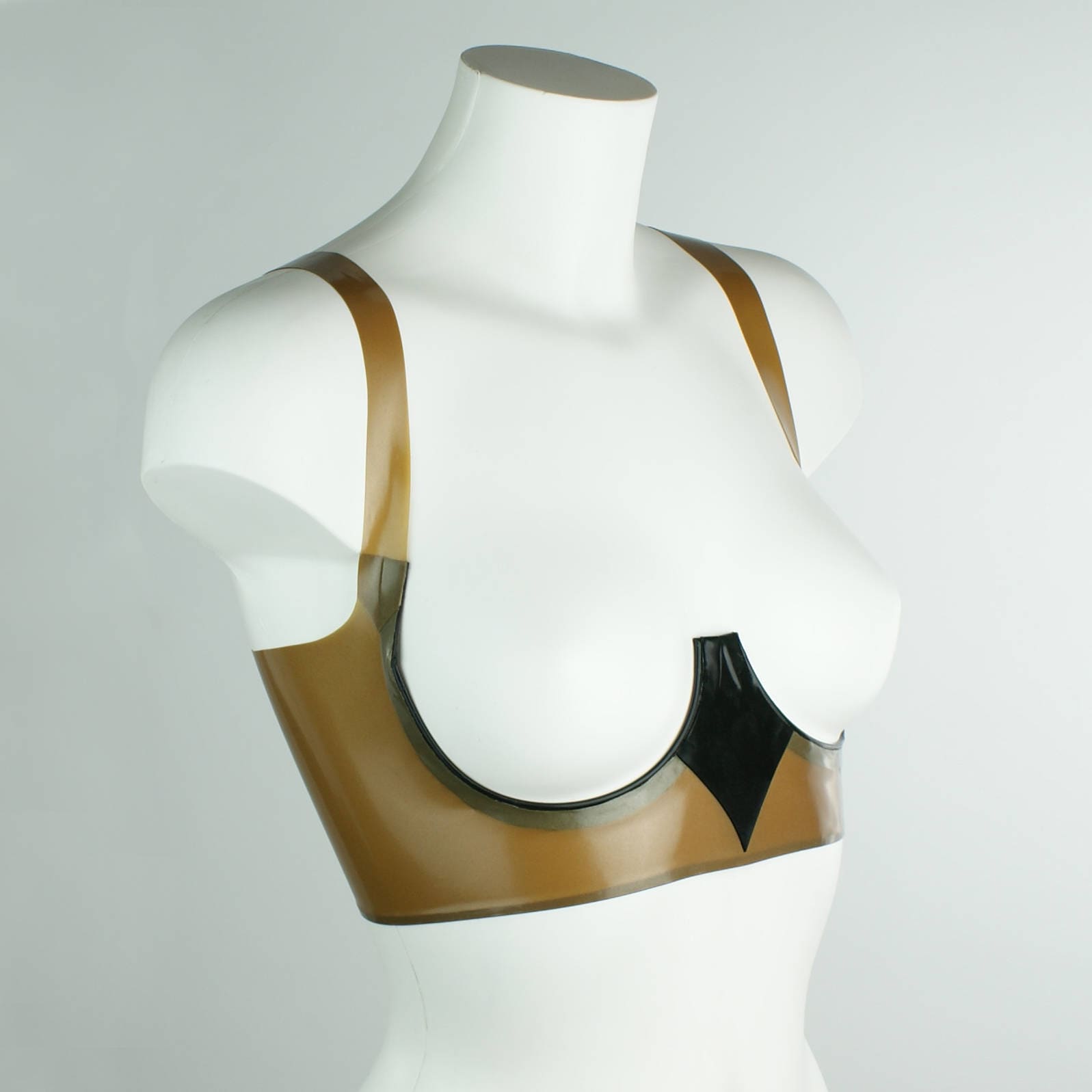 Elastic Chest Harness, Open Bust Bra, Women's Bralette Harness, Cupless Elastic  Bra 