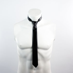 Latex Slim Tie