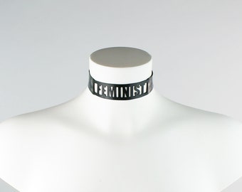 Latex Custom Text Collar - You choose the text!