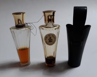 VOL de NUIT Parfum or Perfume Leather Case .25 oz Vintage Guerlain