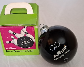 Bowling ball AMF.Boule De Bowling AMF AMForce 4. Vintage