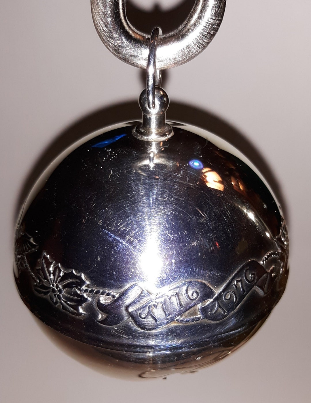 Wallace Silversmiths Bell 1976 Wallace Silver Bell Anniversary Bell