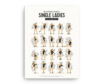 Télécharger gratuitement Images Single Ladies Dance Music Poster Queen B Gift For Her Dance Etsy le plus cool