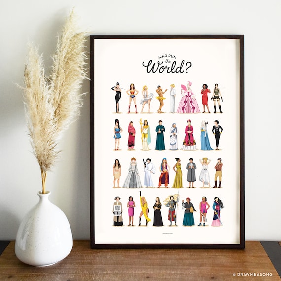 Women Empowerment Framed Print, Feminism Art Gift, Inspiring Gift For Her, Empowering Feminist Wall Decor, Feminist Gift for Woman