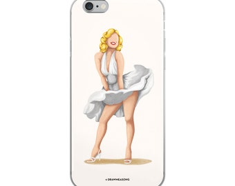 Marilyn Monroe iPhone Case, Future is Female, Gift for Her, Who Run the World, Girl Pop Art, Iconic Women, Feminism