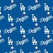 Los Angeles Dodgers Cotton Fabric 1 Yard Sports Team 100% Cotton