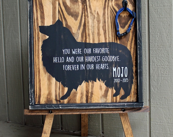 DOG MEMORIAL SIGN Pet Memorial Sign Cat Memorial Sign Rainbow Bridge