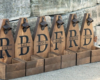CADEAU POUR PAPA pour la fête des pères Cadeau de bière pour les garçons d’honneur Mural Décapsuleur Cap Catcher Rustic Wood Bestman Cadeau