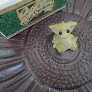 Real Musgrave Whimsical Pocket Dragons Figurine BIG SPLINTER LITTLE Foot Excellent, Sticker and Box