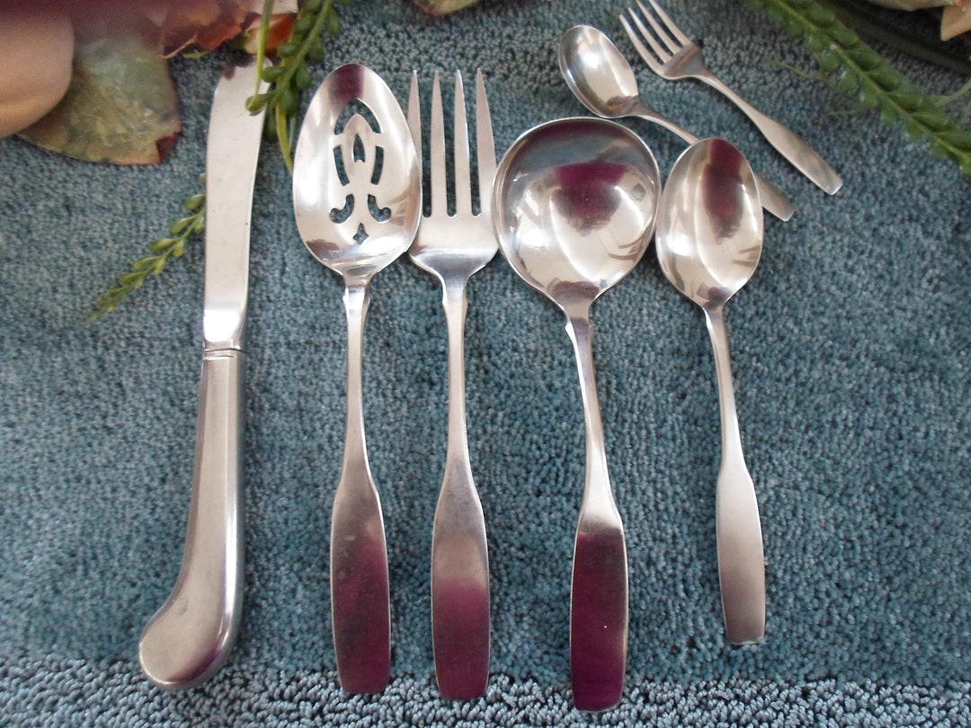 PAUL REVERE Oneida Usa 18/8 Community Line Stainless 7pc Odd Lot Baby