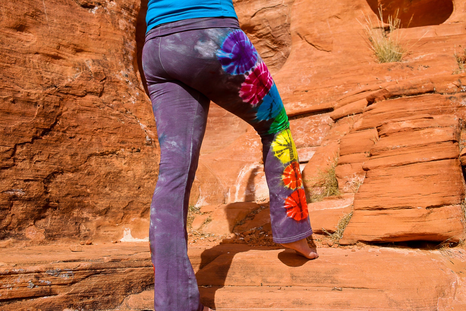 Tie Dye Yoga Pants, Zen Clothing 