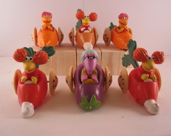 Vintage Fraggle Rock toys