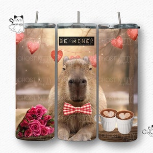 Capybara Png Capybara Valentine PNG Coquette Digital Download Wall Art PNG Capybara Lover Gift Valentines Pngs Junk Journal